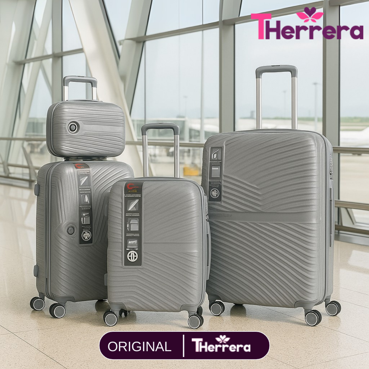 Set De 4 Valijas Rigidas Lavon Giro 360 Beauty(Perfectas para viajar)