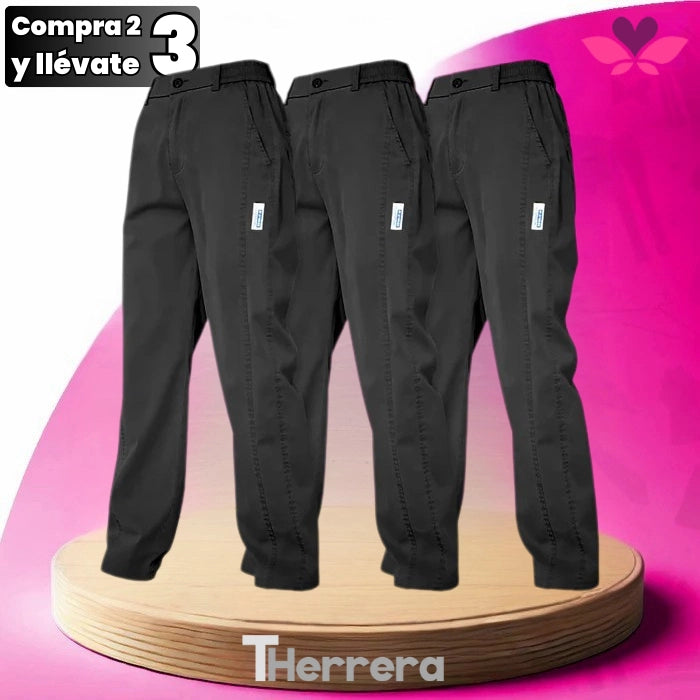 [Paga 2, Llévate 3] Pantalones Aurora de Seda y Poliéster Fría