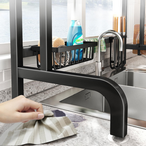 Organizador de Cocina Multifuncional de Acero Inoxidable +REGALO: Kit de Utensilios