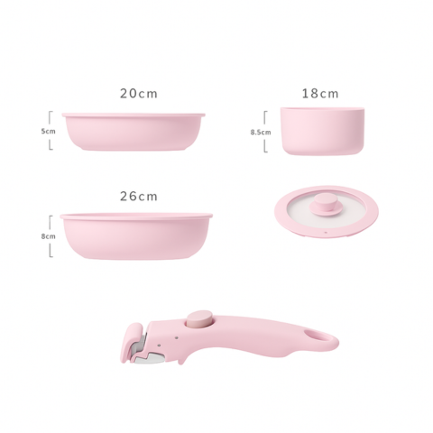 Kit de Ollas 3 en 1 de Acero Inoxidable Multifuncionales Antiadherentes +REGALO: Kit de Utensilios de Cocina