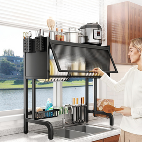 Organizador de Cocina Multifuncional de Acero Inoxidable +REGALO: Kit de Utensilios