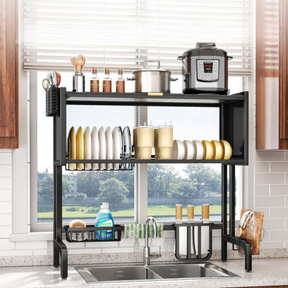 Organizador de Cocina Multifuncional de Acero Inoxidable +REGALO: Kit de Utensilios