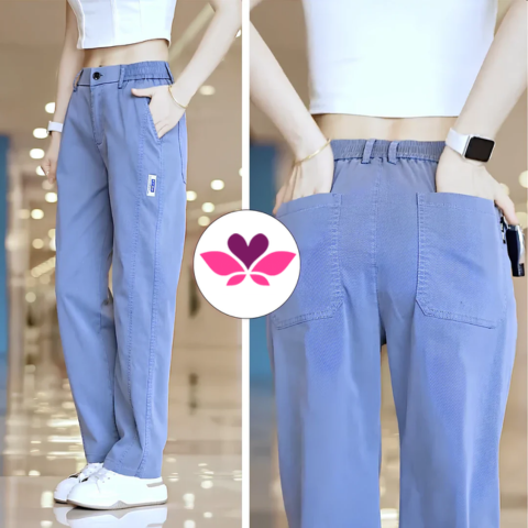 [Paga 2, Llévate 3] Pantalones Aurora de Seda y Poliéster Fría