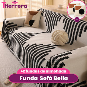 [Pagás 1, Te Llevás 2] Funda para Sofá Bella (¡Ligereza y Encanto que Transforman tu Sofá!) + REGALO: 2 Almohadones
