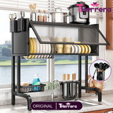 Organizador de Cocina Multifuncional de Acero Inoxidable +REGALO: Kit de Utensilios