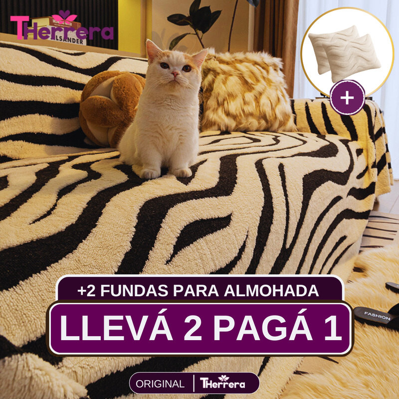 [Lleve 2 Pague 1] Funda de Sofá Estela (Calidad y Confort para tu Hogar) + 2 REGALOS: 2 Fundas para Almohada