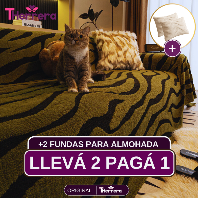 [Lleve 2 Pague 1] Funda de Sofá Estela (Calidad y Confort para tu Hogar) + 2 REGALOS: 2 Fundas para Almohada