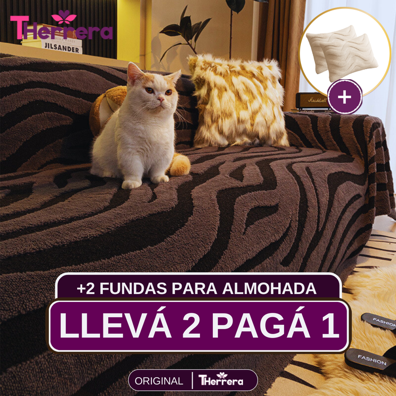 [Lleve 2 Pague 1] Funda de Sofá Estela (Calidad y Confort para tu Hogar) + 2 REGALOS: 2 Fundas para Almohada