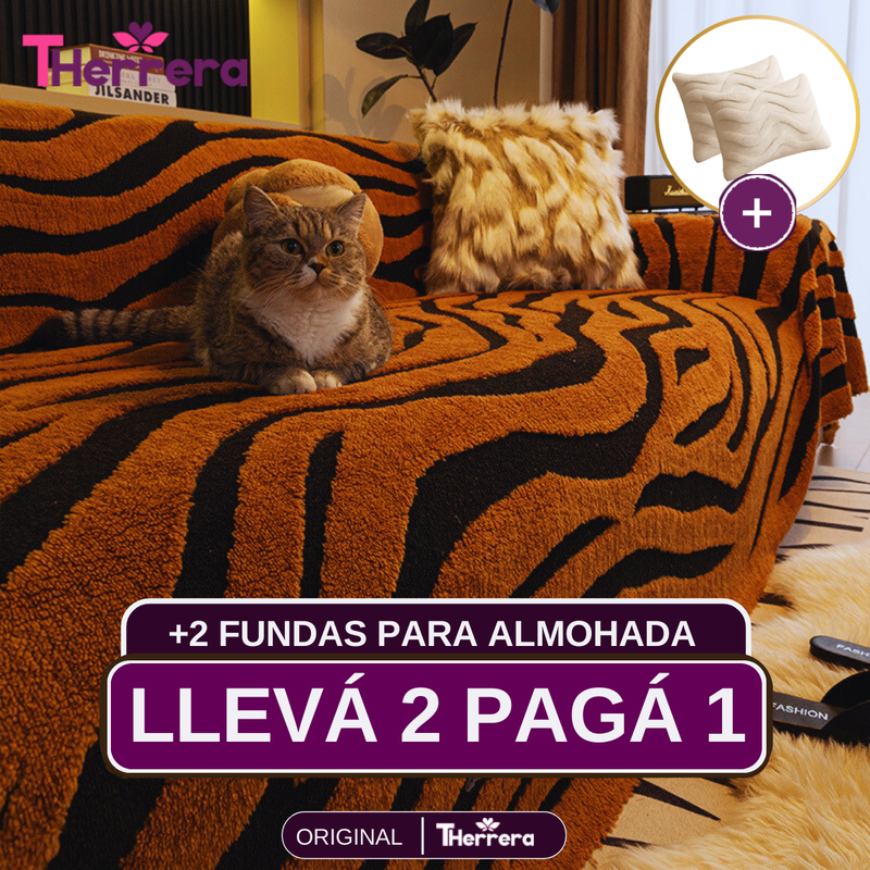 [Lleve 2 Pague 1] Funda de Sofá Estela (Calidad y Confort para tu Hogar) + 2 REGALOS: 2 Fundas para Almohada
